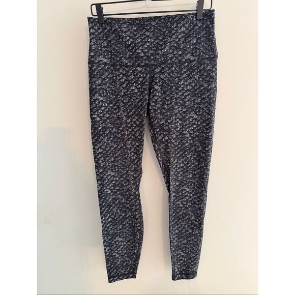 Lululemon High Times Pant (Nulux) Iridescent Multi Black Size 12 - Picture 5 of 11